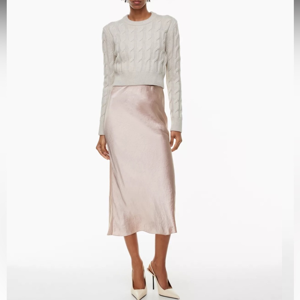 NEVER WORN WITH TAGS ARITZIA MIDI SKIRT
